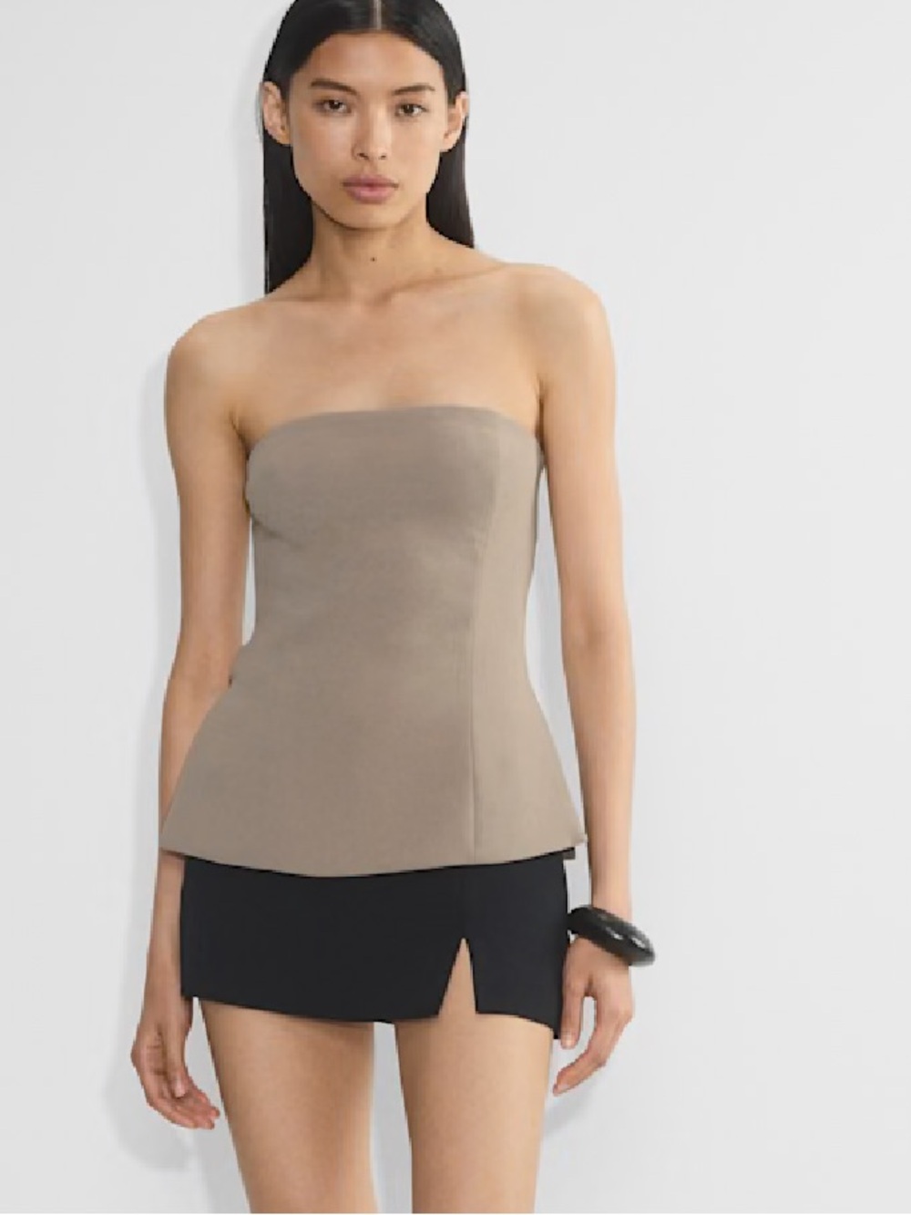 Aritzia Wilfred posh tube top crepette